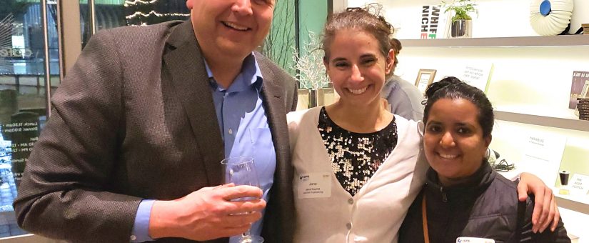 Chapter Members Welcome 2019 in Kendall Square