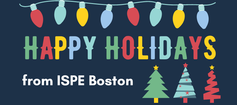 Happy Holidays from ISPE Boston!